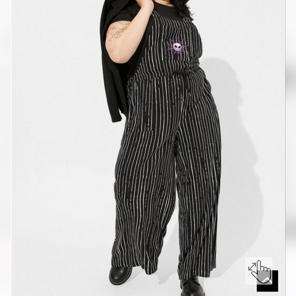 🆕️🕸 DISNEY NIGHTMARE BEFORE CHRISTMAS JACK OVERALL🕸